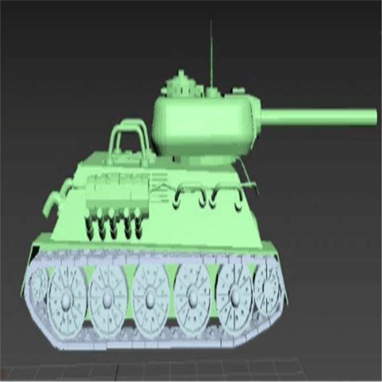 新丰充气军用坦克模型